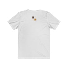 Load image into Gallery viewer, Sisters Black, White and Tan Unisex Jersey Short Sleeve Tee
